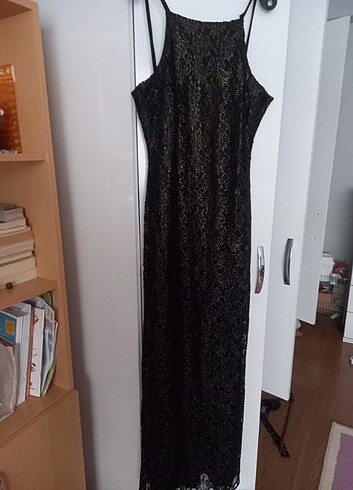 Uzun siyah elbise 
