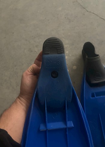 Erkek Mavi Lastik Su Paletleri - Görsel 3