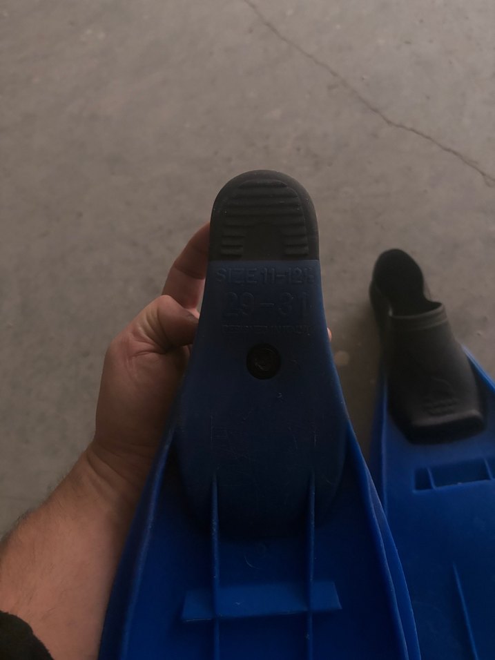 Erkek Mavi Lastik Su Paletleri - Görsel 2