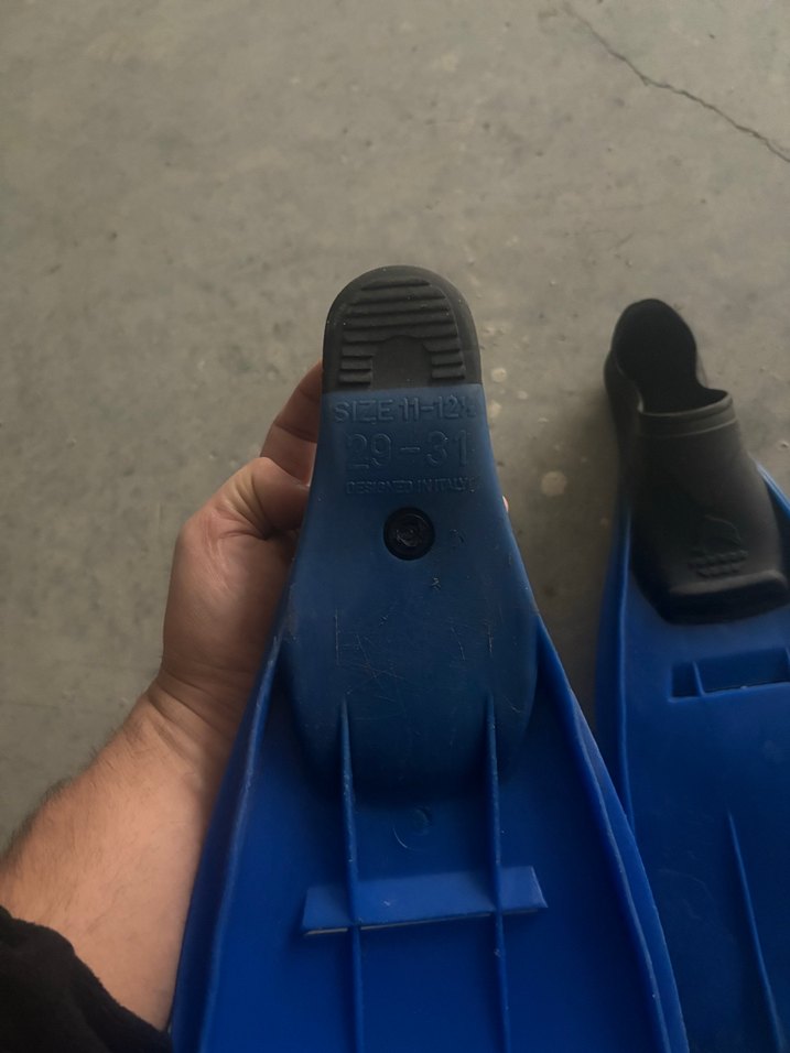 Erkek Mavi Lastik Su Paletleri - Görsel 3