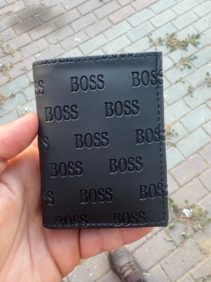 Gri Yılan Desenli Erkek Cüzdan - Görsel 2