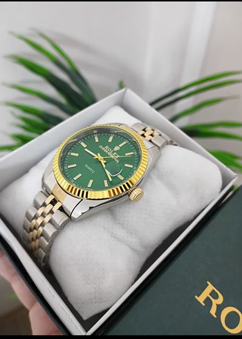 Rolex Rolex Yeşil Kadranlı Modern Klasik Erkek Saati