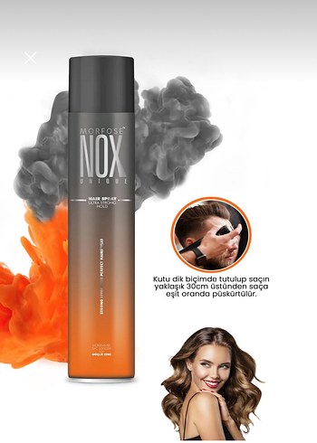 Morfose Nox Unite Saç Spreyi 400 ml - Görsel 3