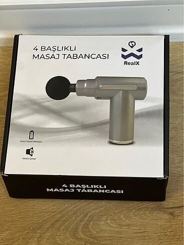 Sporcu masaj aleti sıfır kutulu