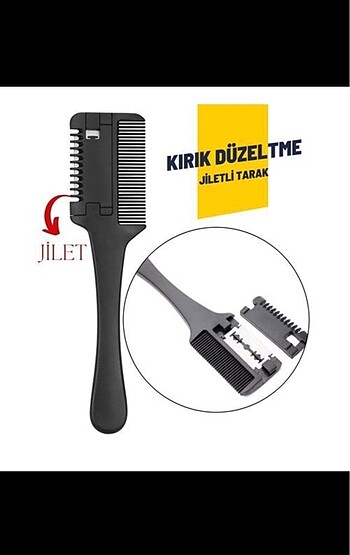 Transformacion Absolute Kırık Saç Düzletme Jiletli Tarak