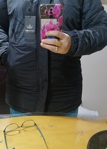 xl Beden siyah Renk Sıfır mont etiketli