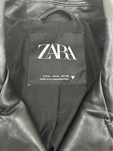 Zara Zara deri ceket