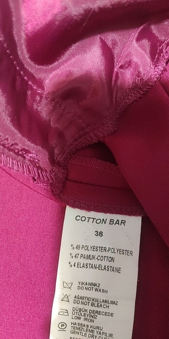 Cotton Bar Fuşya pantolon - Görsel 4