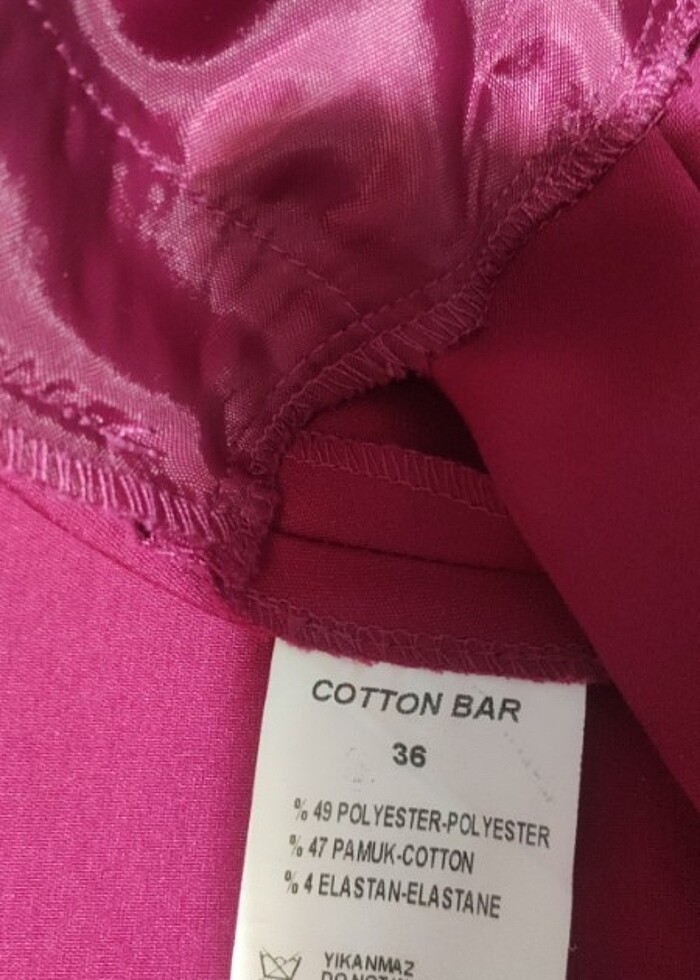 Cotton Bar Fuşya pantolon - Görsel 4