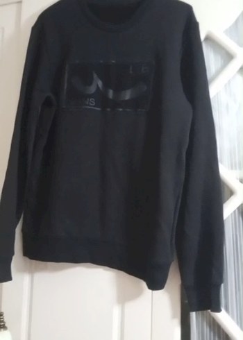 LTB Siyah Bisiklet Yaka Sweatshirt