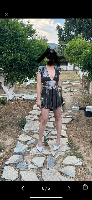 s Beden gri Renk GIAE BERTHE in Silver Shine