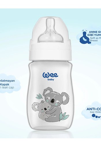 Wee Baby Geniş Ağızlı 250ml Biberon - Görsel 3