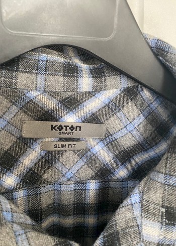 Erkek Gri Düğmeli Uzun Kollu Keten Gömlek - Görsel 2