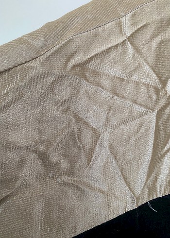 Altın Renkli Kapüşonlu Kadın Ceket - Görsel 5