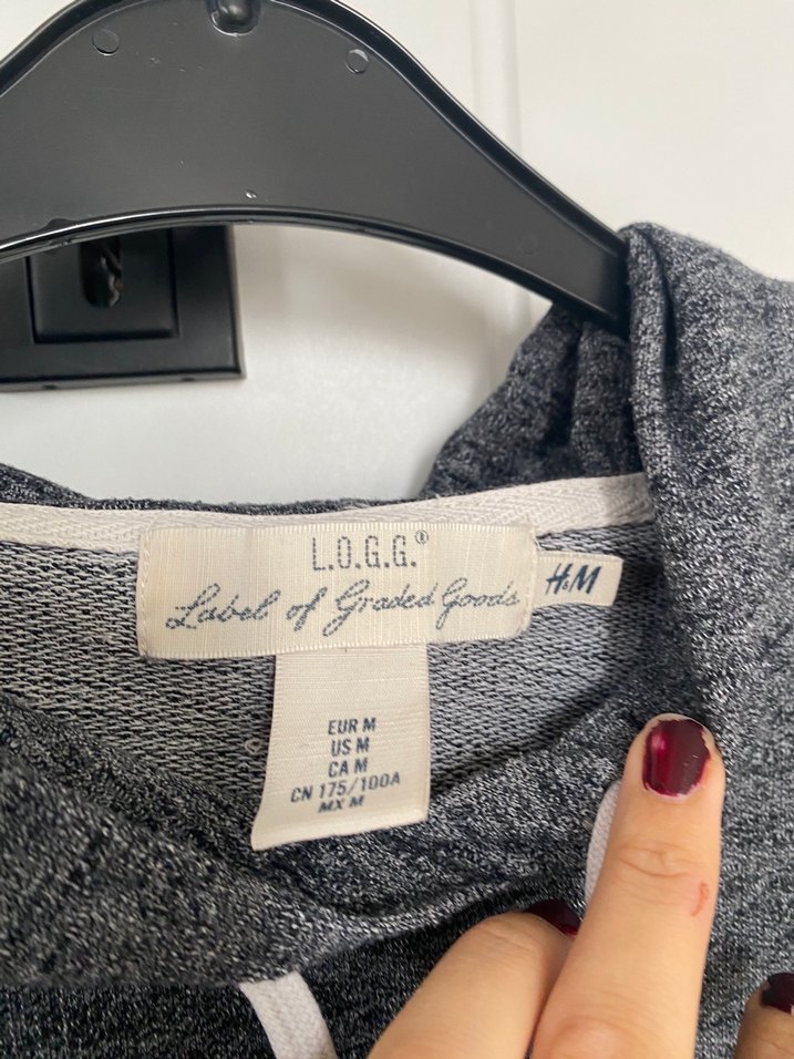 Erkek Gri Fermuarlı Sweatshirt - Görsel 4