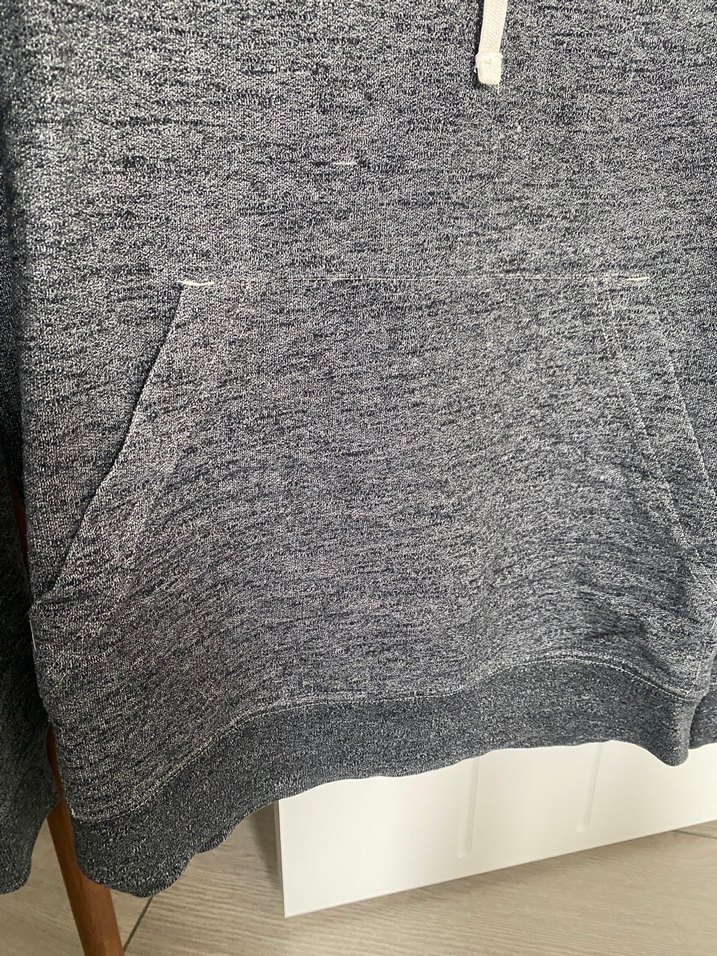 Erkek Gri Fermuarlı Sweatshirt - Görsel 3