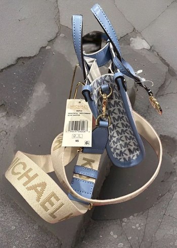 Mavi Mini Kadın Kot Çanta - Görsel 4