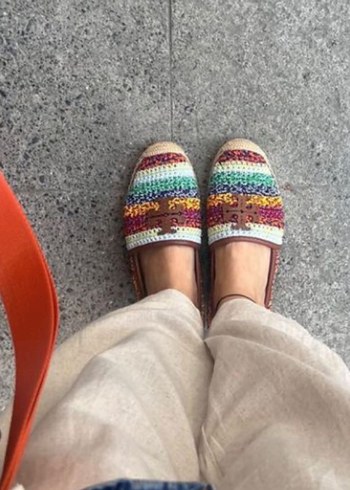 Tory burch espadril - Görsel 4