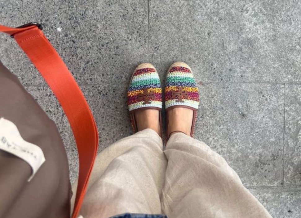 Tory burch espadril - Görsel 4