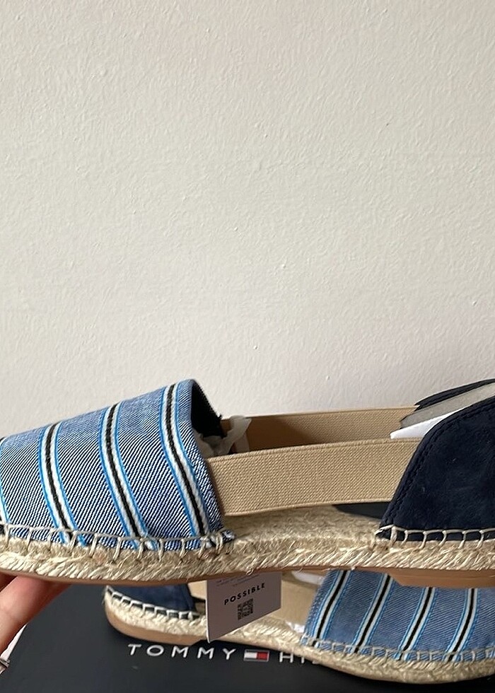 Tommy hilfiger espadril - Görsel 4