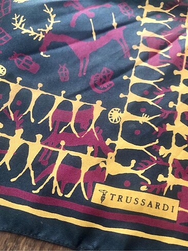 Trussardi Trussardi küçük eşarp mendil