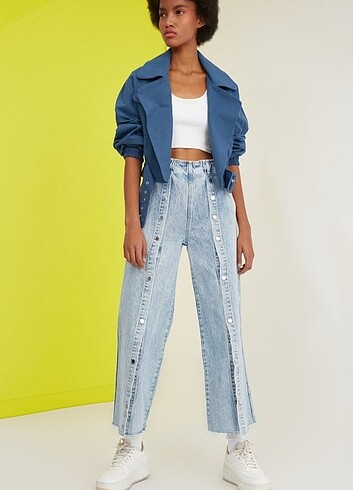 Trendyol Milla Buz Mavisi Jean Pantolon