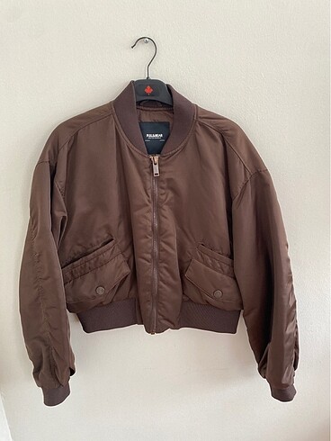 crop bomber ceket