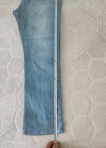 erkek Mavi Normal Kesim Esnek Denim Pantolon