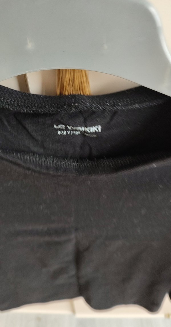 Kız Çocuk Siyah Uzun Kollu Bluz - Görsel 3