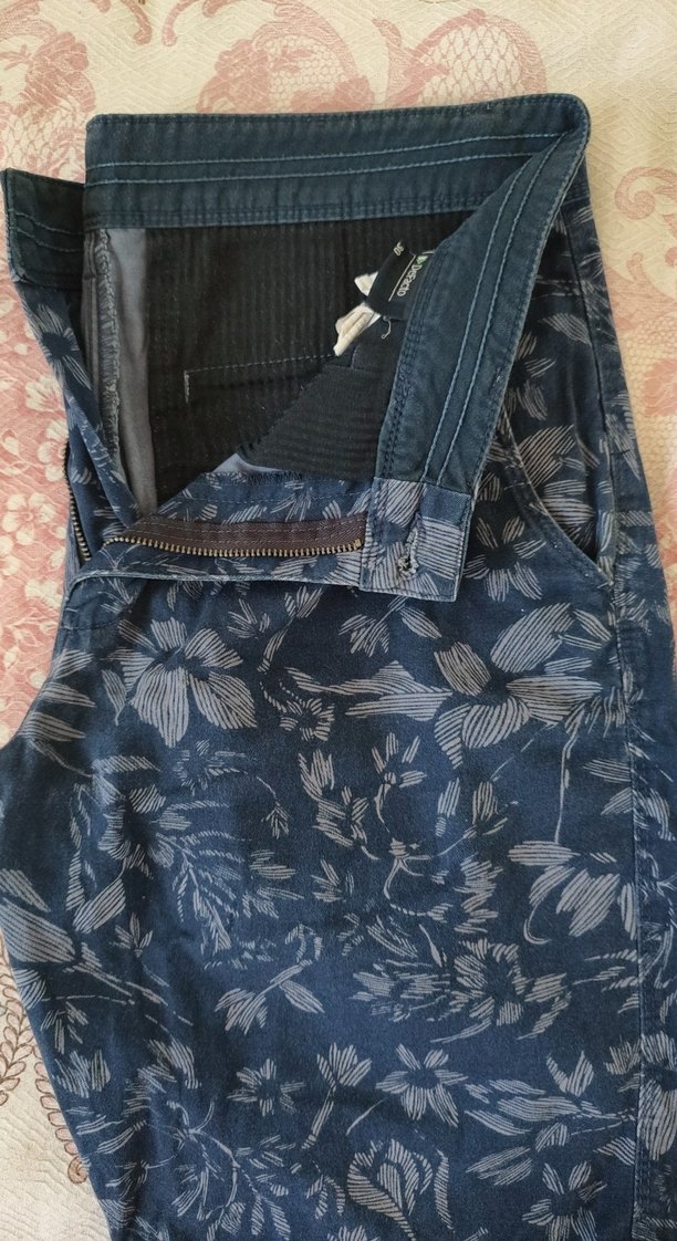 Desenli DeFacto ince kot kapri - Görsel 4