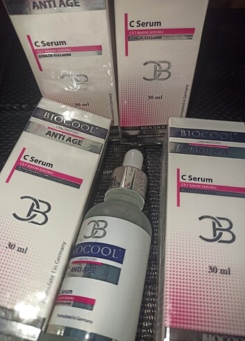 C serum cilt bakimi