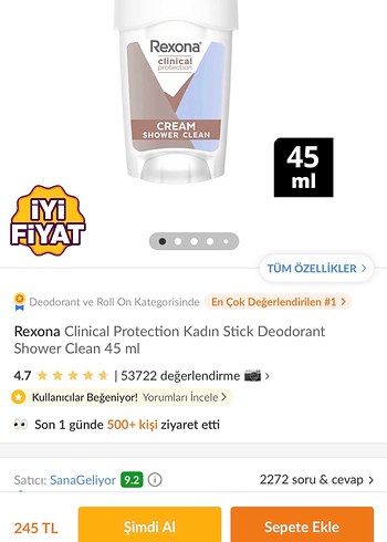 Rexona Clinical Koruma Kadın Deodorant - Görsel 3