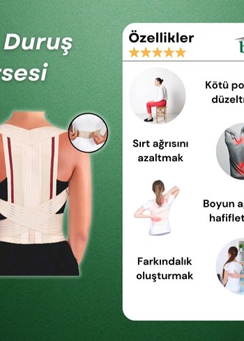 Dik Duruş Korsesi - Görsel 3