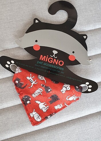 Migno - Bandanalı Kedi & Köpek Tasması 