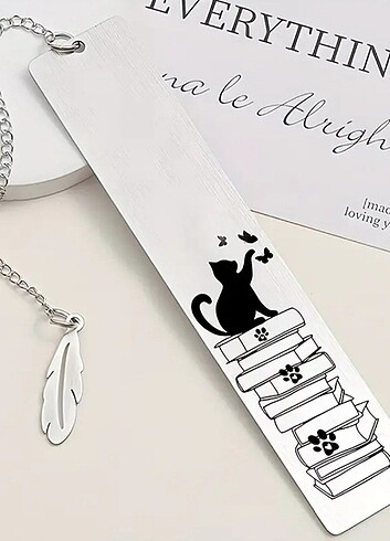 Paslanmaz Çelik Kitap Ayracı - Görsel 2