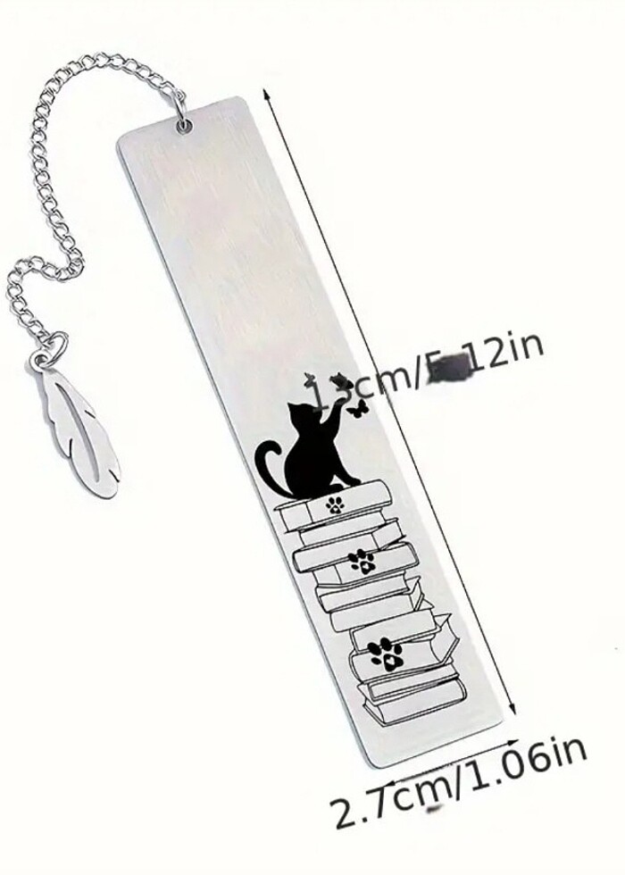 Paslanmaz Çelik Kitap Ayracı - Görsel 3