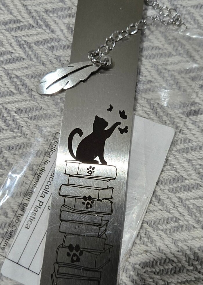 Paslanmaz Çelik Kitap Ayracı - Görsel 5