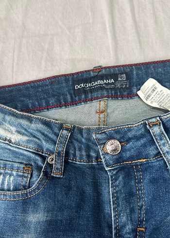 Kadın Lacivert Midi Denim Jean - Görsel 2