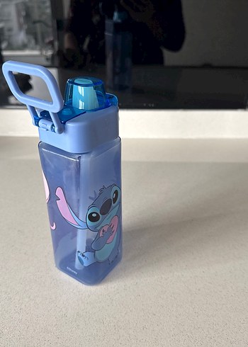 Mavi Çocuk Su Matarası Angel Desenli - Görsel 3