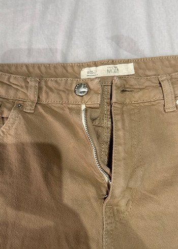 Bej Kadın Keten Regular Fit Pantolon - Görsel 2