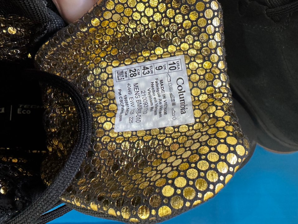 Columbia Siyah Erkek Bot 43 Numara - Görsel 5