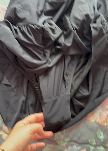 Drapeli Siyah Midi Kadın Mayo penti 46 beden - Görsel 7