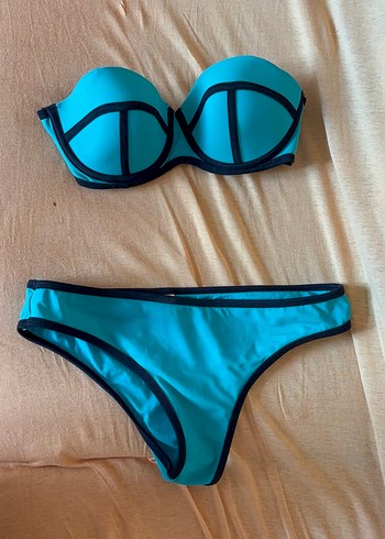 Mavi penti Kadın Bikini Takımı