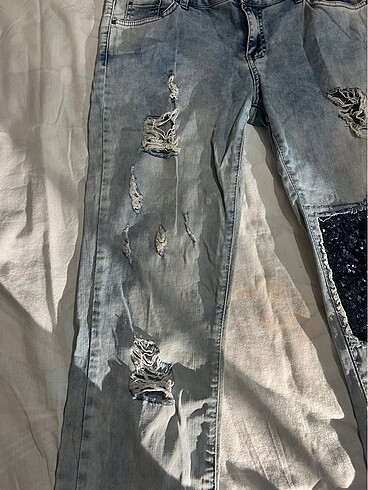 38 Beden mavi Renk Jean//