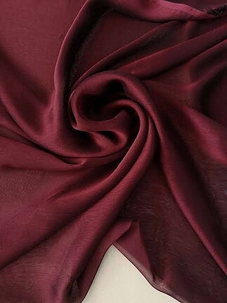 Bordo janjanlı şal