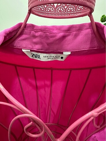 Zara Saten Crop gömlek