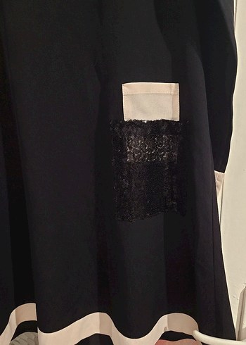 LC Waikiki Uzun Kollu Siyah Rahat Kesim Tunik