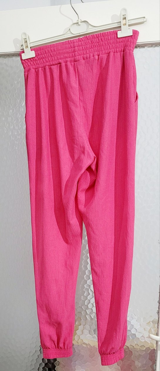 Pembe Kadın   Bol Pantolon 2adet - Görsel 3