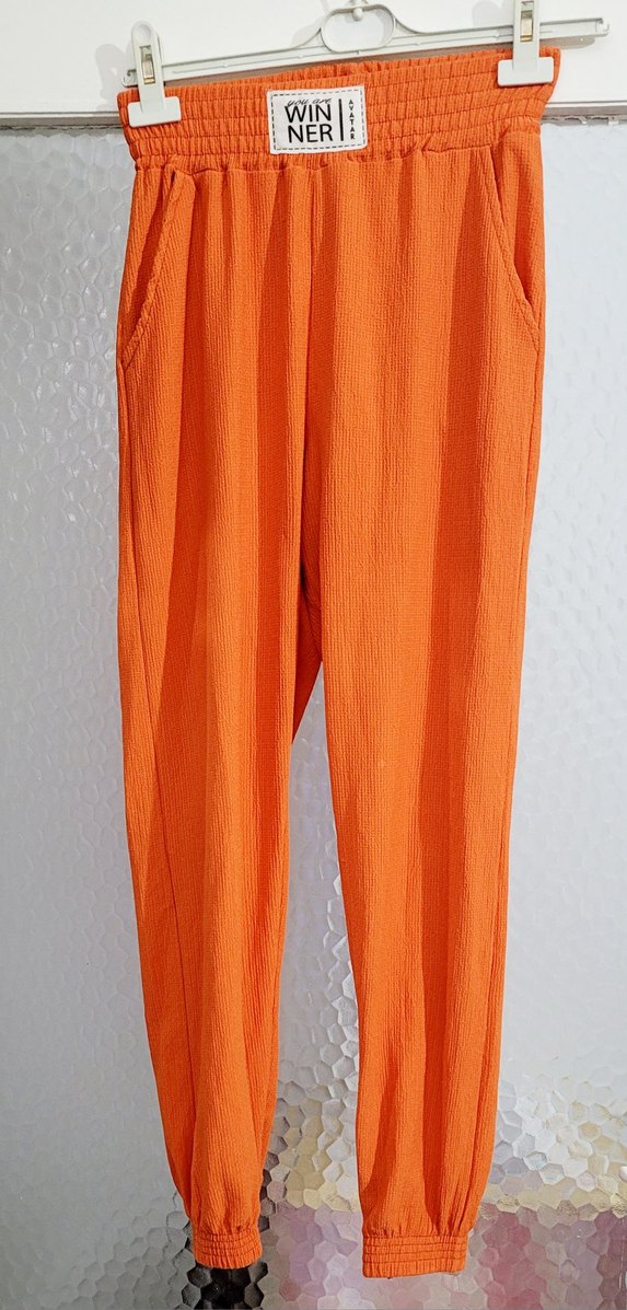 Pembe Kadın   Bol Pantolon 2adet - Görsel 4