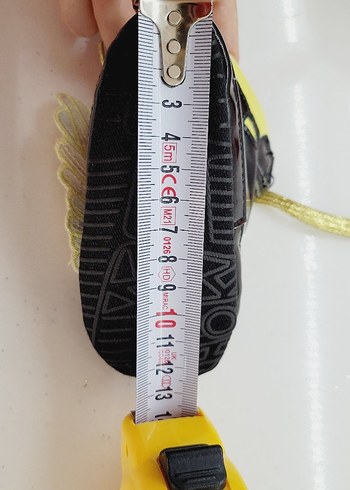 Sarı Kanat Nakışlı  Bebek İlk Adım Ayakkabısı - Görsel 5